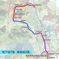 杭州至德清市域铁路线路图
